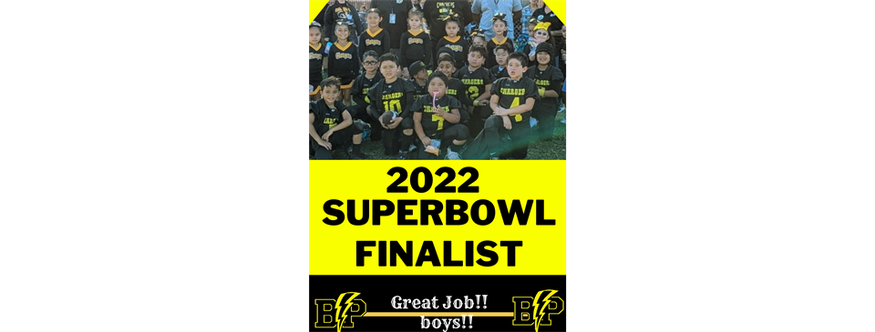 SUPERBOWL FINALIST