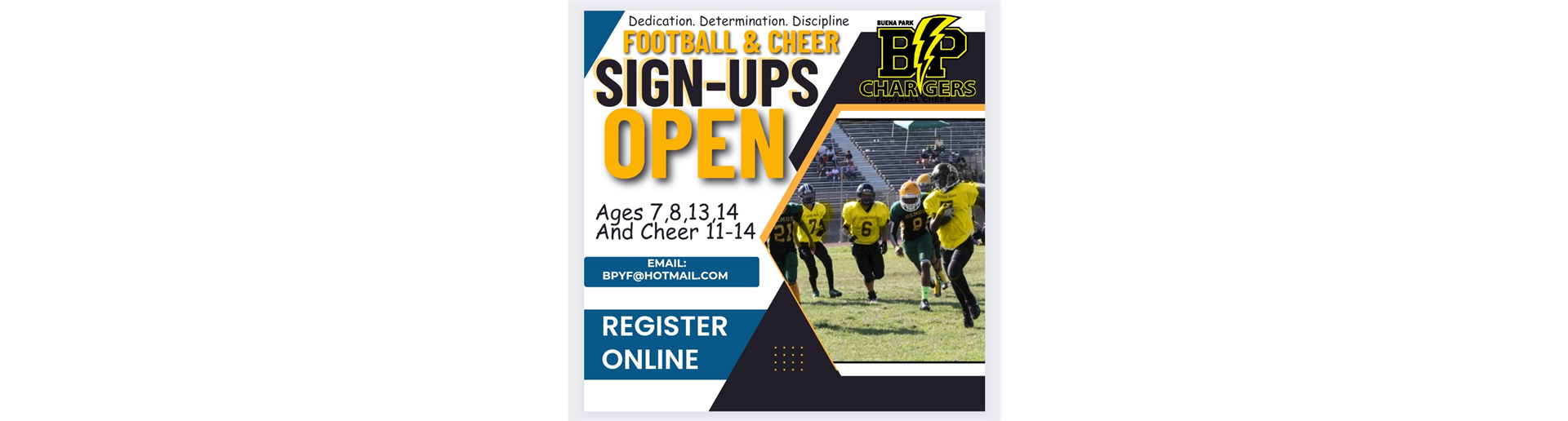 Sign-Ups are OPEN