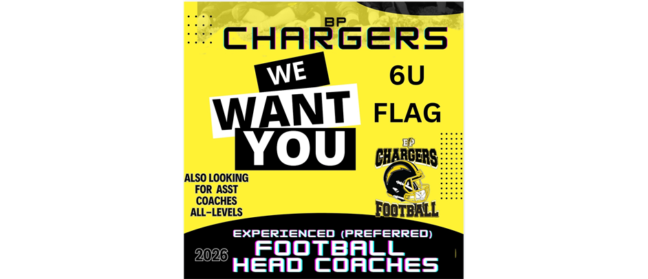 2026 Football Coaches Wanted