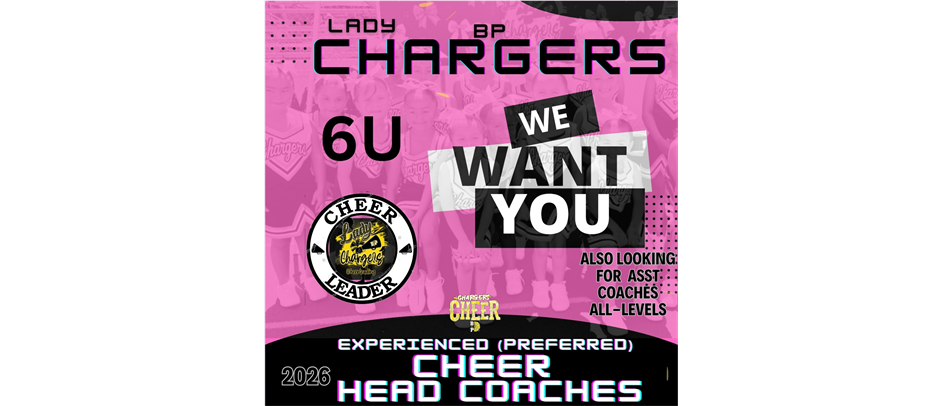 2026 Cheer Coaches Wanted