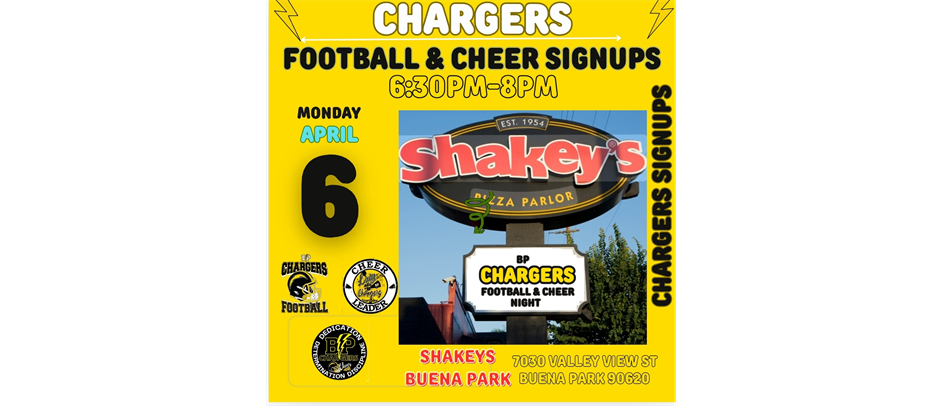 Football & Cheer SIGNUPS